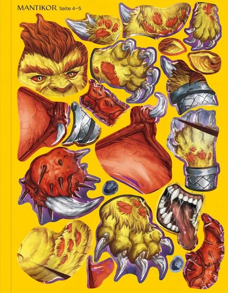 Produktbild: Der gro&szlig;e Stickerspa&szlig;: Mythische Monster