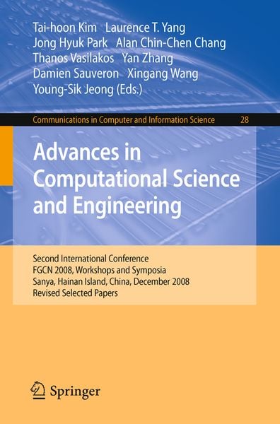 Produktbild: Advances in Computational Science and Engineering