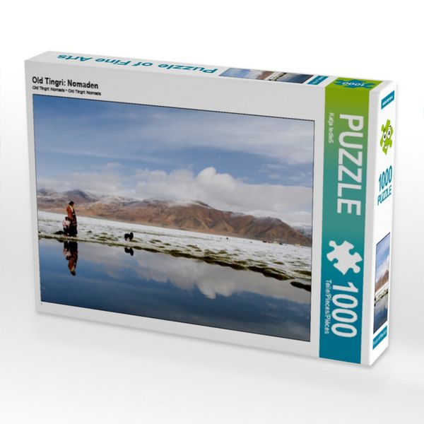 Produktbild: CALVENDO Puzzle Old Tingri: Nomaden | 1000 Teile Lege-Gr&ouml;&szlig;e 64x48cm Foto-Puzzle f&uuml;r gl&uuml;ckliche Stunden