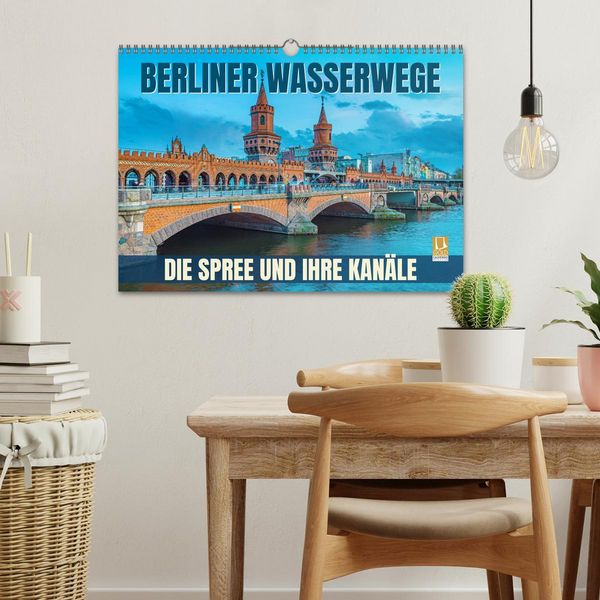 Produktbild: Berliner Wasserwege &ndash; Die Spree und ihre Kan&auml;le (Wandkalender 2027 DIN A3 quer), CALVENDO Monatskalender