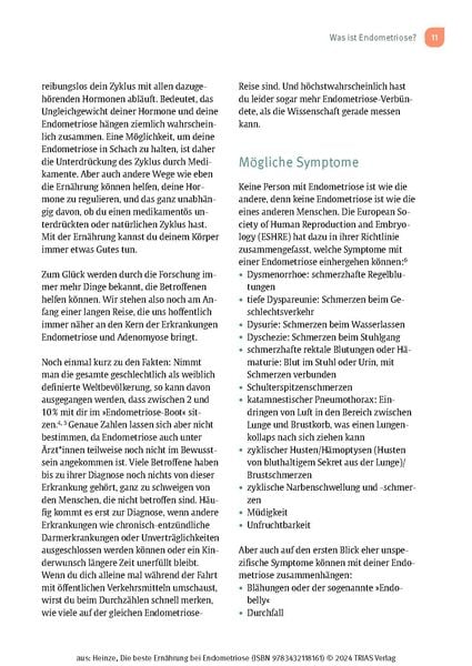 Produktbild: Die beste Ernährung bei Endometriose