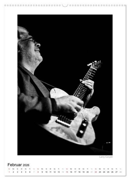 Produktbild: Jazzsound (Wandkalender 2026 DIN A2 hoch), CALVENDO Monatskalender