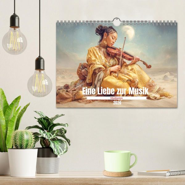 Produktbild: Eine Liebe zur Musik - Musikanten (Wandkalender 2026 DIN A4 quer), CALVENDO Monatskalender