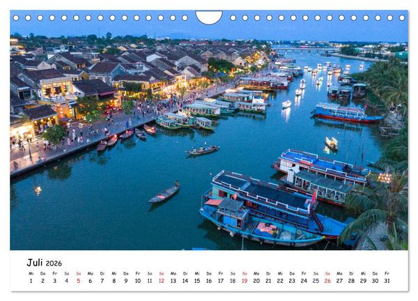 Produktbild: Vietnam aus der Luft (Wandkalender 2026 DIN A4 quer), CALVENDO Monatskalender
