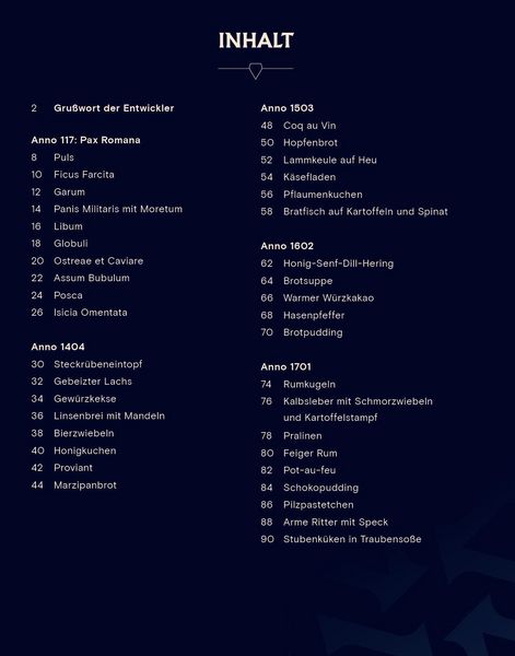 Produktbild: Das offizielle Anno Kochbuch