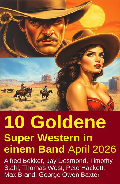 Produktbild: 10 Goldene Super Western in einem Band April 2026