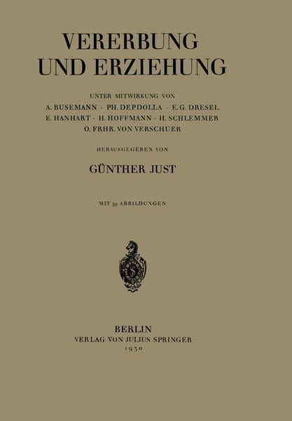 Produktbild: Vererbung und Erziehung
