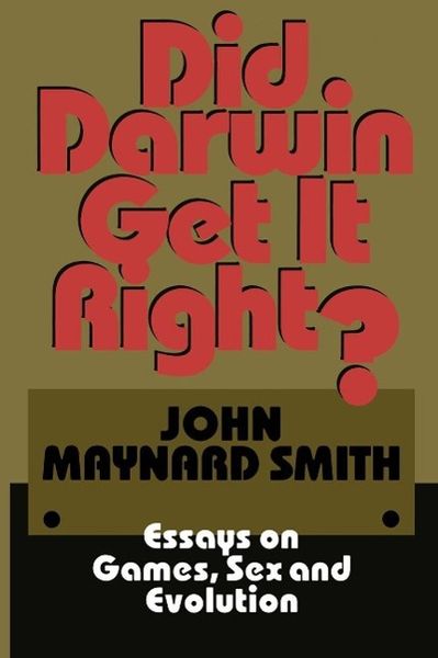Produktbild: Did Darwin Get It Right?