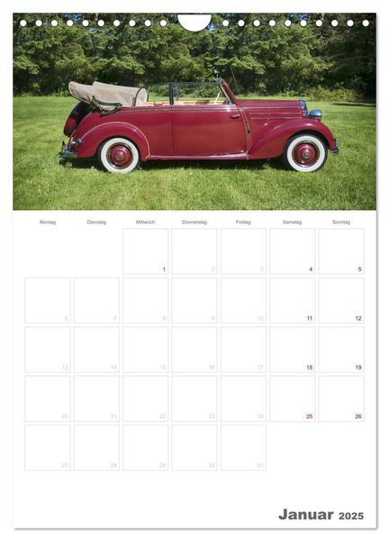 Produktbild: Mercedes Benz 170 SCB (Wandkalender 2025 DIN A4 hoch), CALVENDO Monatskalender