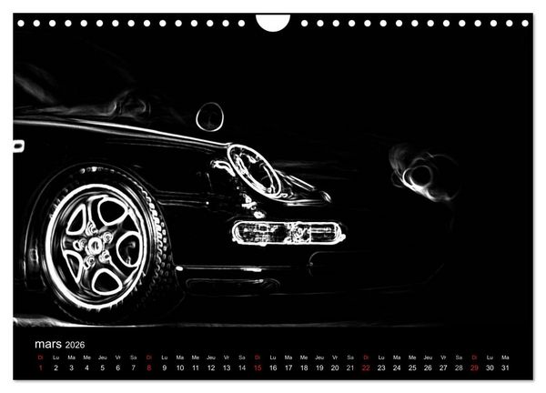 Produktbild: 911 Lignes (Calendrier mural 2026 DIN A4 vertical), CALVENDO calendrier mensuel