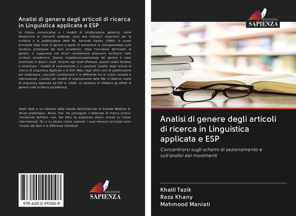 Produktbild: Analisi di genere degli articoli di ricerca in Linguistica applicata e ESP