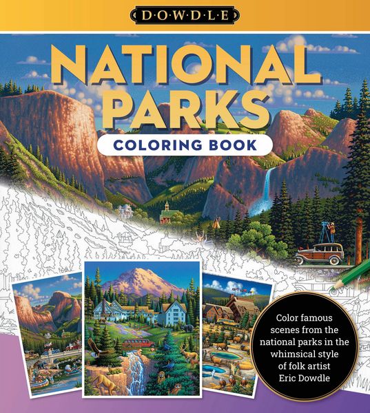 Produktbild: National Parks Coloring Book