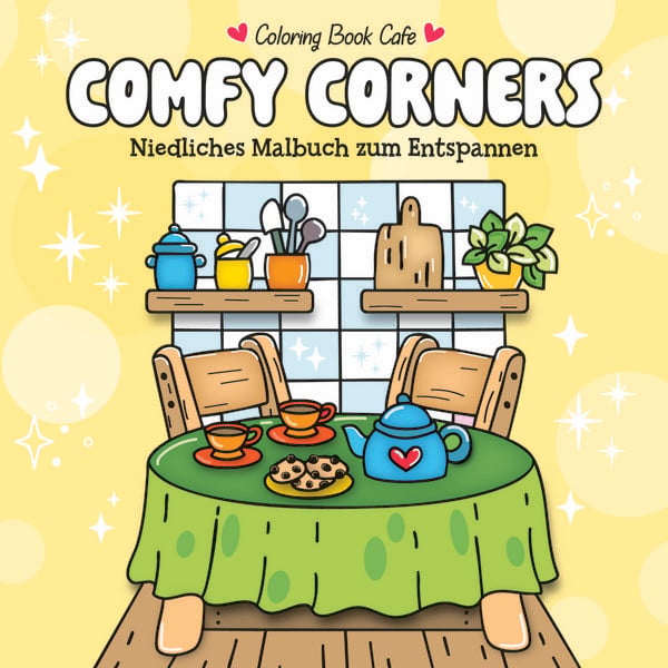 Produktbild: Comfy Corners - Coloring book cafe