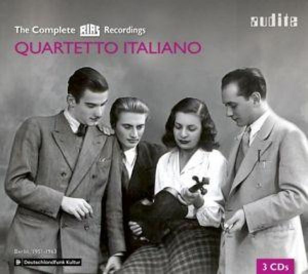 Produktbild: Quartetto Italiano-Die RIAS-Aufnahmen