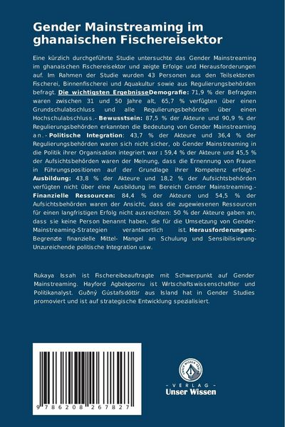Produktbild: Gender Mainstreaming im ghanaischen Fischereisektor