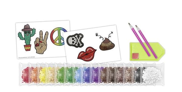 Produktbild: Diamond Painting Sticker "Funny"