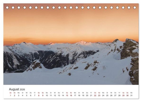 Produktbild: Schweiz - Faszination Natur (Tischkalender 2026 DIN A5 quer), CALVENDO Monatskalender