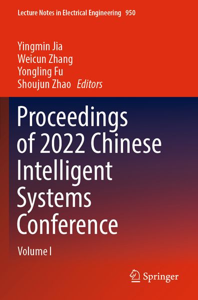 Produktbild: Proceedings of 2022 Chinese Intelligent Systems Conference