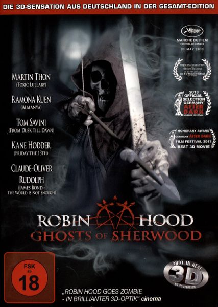 Produktbild: Robin Hood - Ghosts of Sherwood [2 DVDs] (+ 2 anaglyphe 3D DVDs) (+ CD) (+ 8 Postkarten)