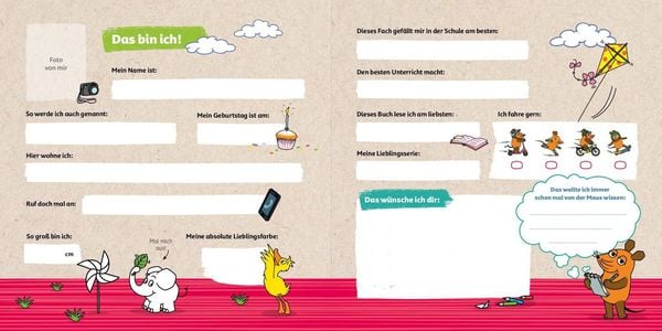 Produktbild: Die Maus Mein Freundschaftsbuch