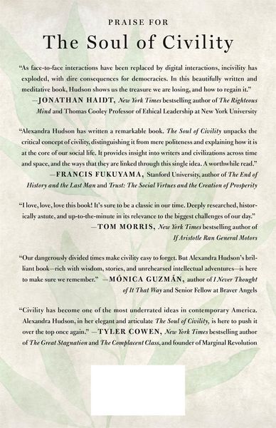 Produktbild: The Soul of Civility