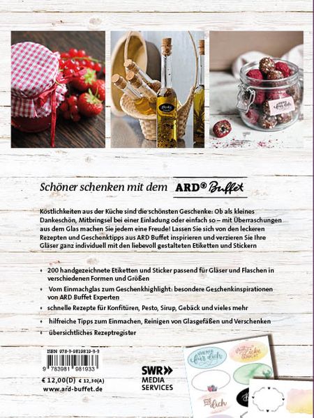 Produktbild: Leckere Rezepte und kreative Etiketten