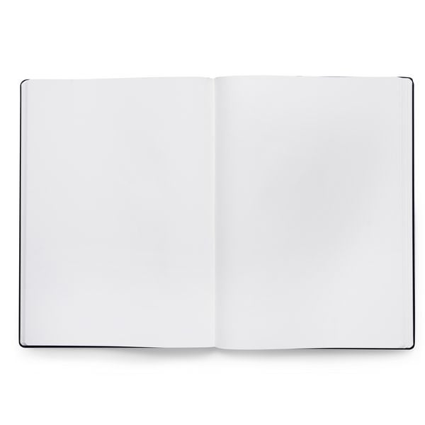 Produktbild: Notizbuch A4 Hardcover Blanko Midnight Black