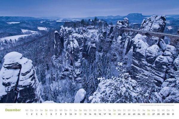 Produktbild: Kalender S&auml;chsische & B&ouml;hmische Schweiz 2027