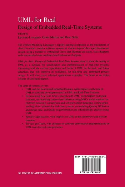 Produktbild: UML for Real