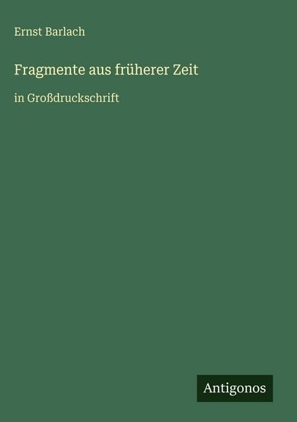 Produktbild: Fragmente aus fr&uuml;herer Zeit