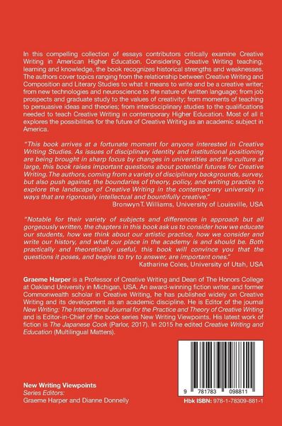 Produktbild: Changing Creative Writing in America