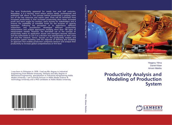 Produktbild: Productivity Analysis and Modeling of Production System