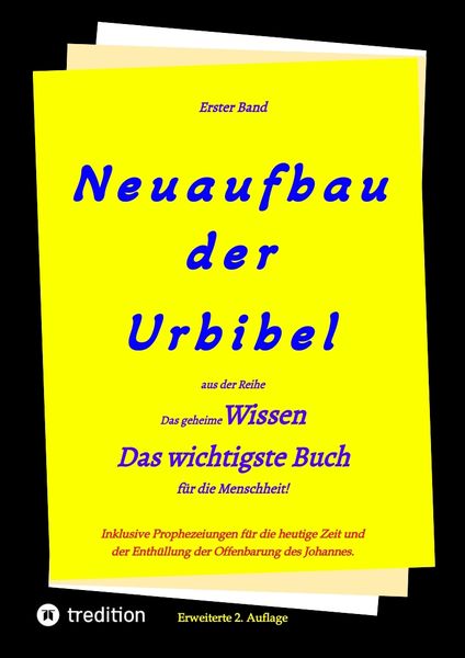 Produktbild: 2. Auflage 1. Band von Neuaufbau der Urbibel