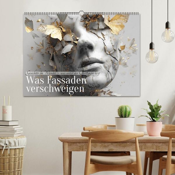 Produktbild: Was Fassaden verschweigen (Wandkalender 2027 DIN A2 quer), CALVENDO Monatskalender