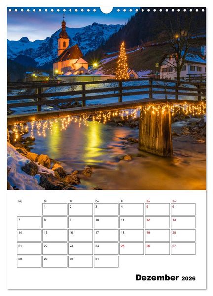Produktbild: Traumhaftes Berchtesgadener Land (Wandkalender 2026 DIN A3 hoch), CALVENDO Monatskalender