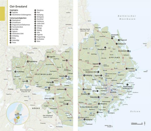 Produktbild: Vis-&agrave;-Vis Reisef&uuml;hrer Schweden