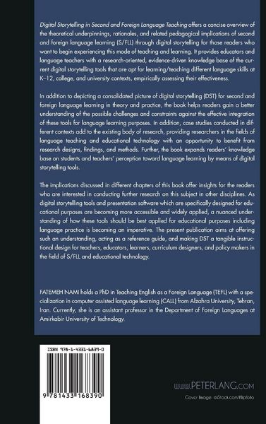 Produktbild: Digital Storytelling in Second and Foreign Language Teaching