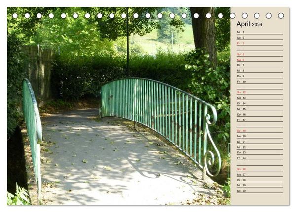 Produktbild: Bad Orb - Romantik im Spessart (Tischkalender 2026 DIN A5 quer), CALVENDO Monatskalender