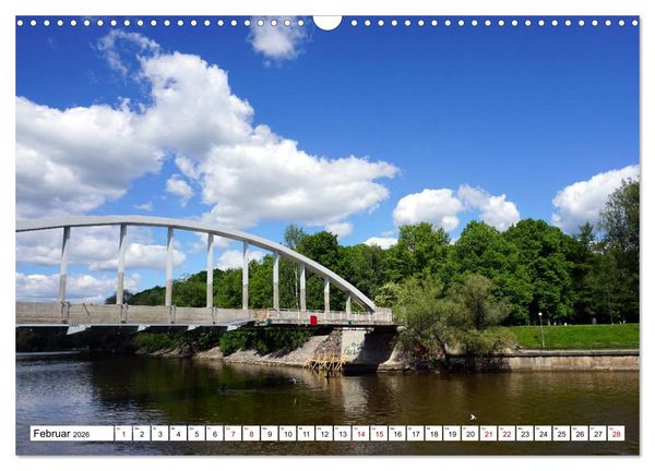 Produktbild: Malerisches Dorpat - Estlands Universit&auml;tsstadt Tartu (Wandkalender 2026 DIN A3 quer), CALVENDO Monatskalender