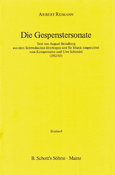 Produktbild: Die Gespenstersonate