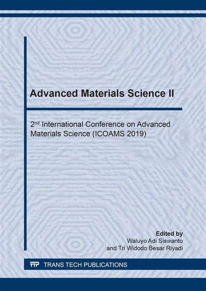 Produktbild: Advanced Materials Science II