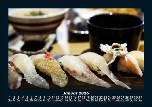 Produktbild: Genuss 2026 Fotokalender DIN A5