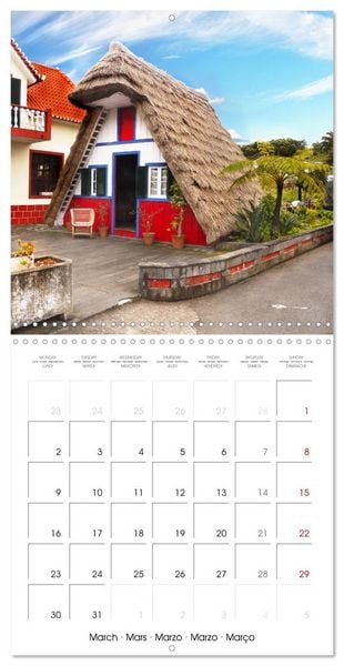 Produktbild: Madeira, Beauty of Nature (Wall Calendar 2026 12 &times; 12 Inch) CALVENDO 12 Month Wall Calendar