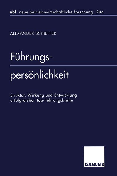 Produktbild: F&uuml;hrungspers&ouml;nlichkeit