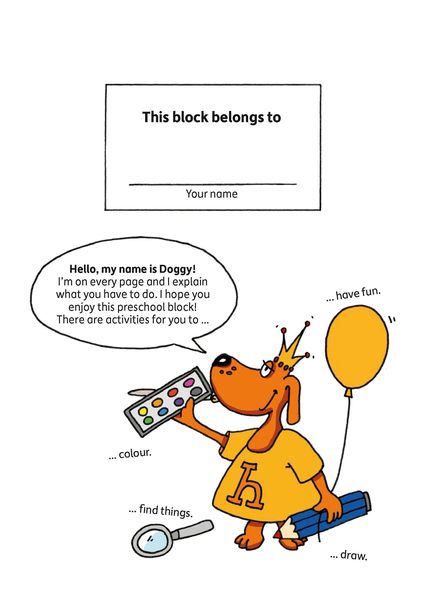 Preschool Activity Book for 5 Years - Boys and Girls - Concentration and perception