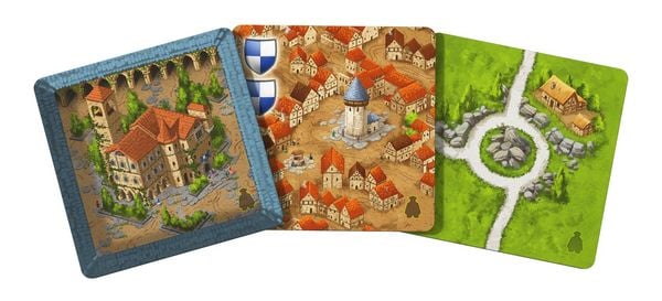 Produktbild: Hans im Gl&uuml;ck HIGD0135 - Carcassonne, Botin & B&uuml;rgermeister (Auflage 2025), 5. Erweiterung