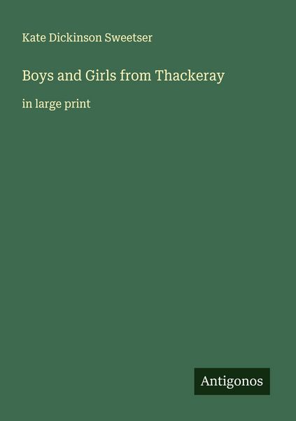 Produktbild: Boys and Girls from Thackeray