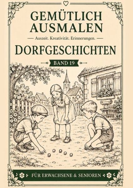 Produktbild: Gem&uuml;tlich ausmalen / Gem&uuml;tlich ausmalen - Dorfgeschichten
