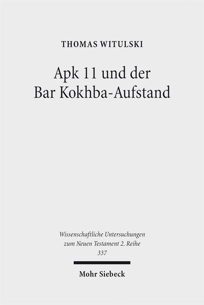 Produktbild: Apk 11 und der Bar Kokhba-Aufstand