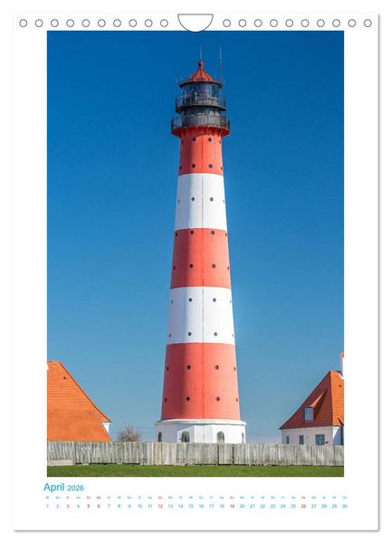 Produktbild: Leuchtt&uuml;rme - Licht ins Dunkel (Wandkalender 2026 DIN A4 hoch), CALVENDO Monatskalender